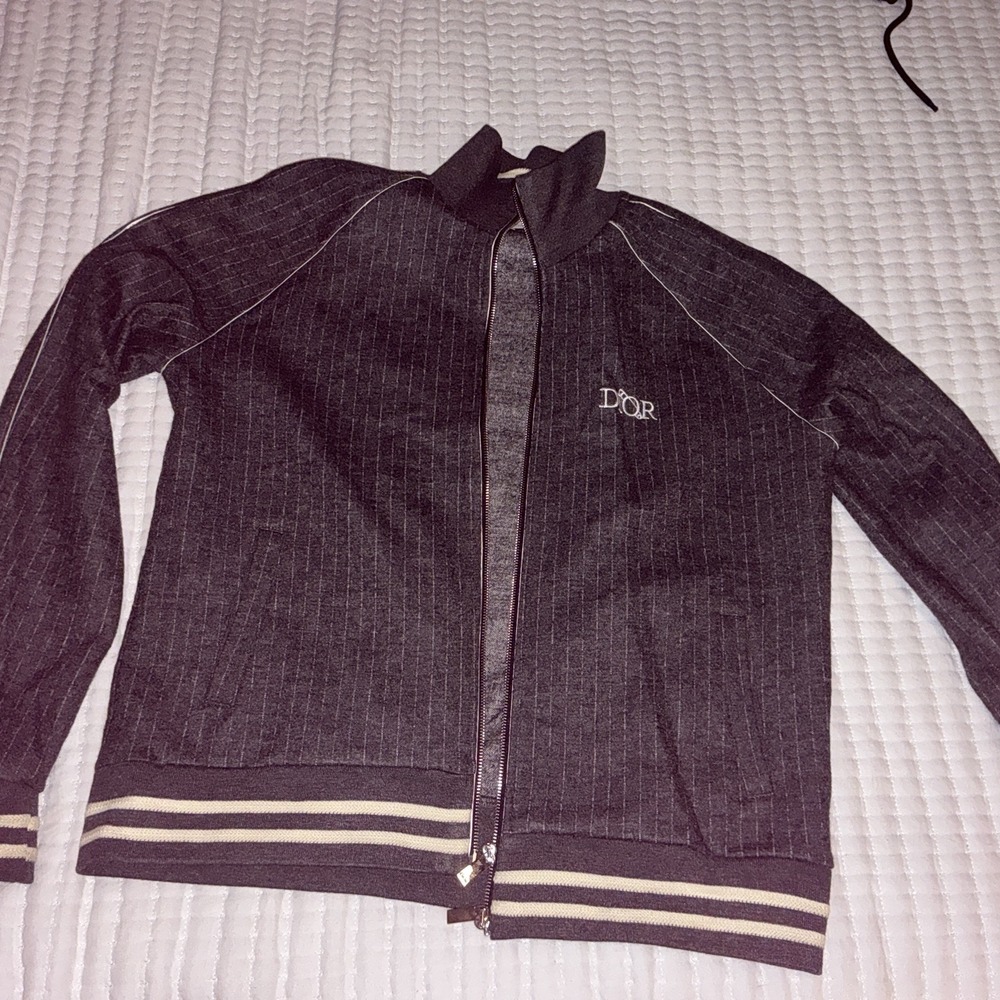 Dior Men‎ Size L Wool Gray Jacket